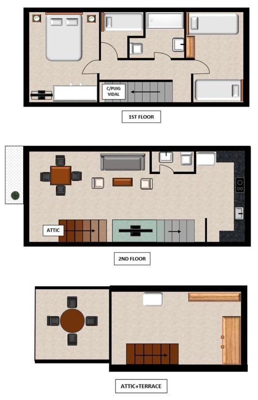 Puig Vidal - Casa Tranquila A 50Mts De La Playa Apartment กาดาเกส ภายนอก รูปภาพ
